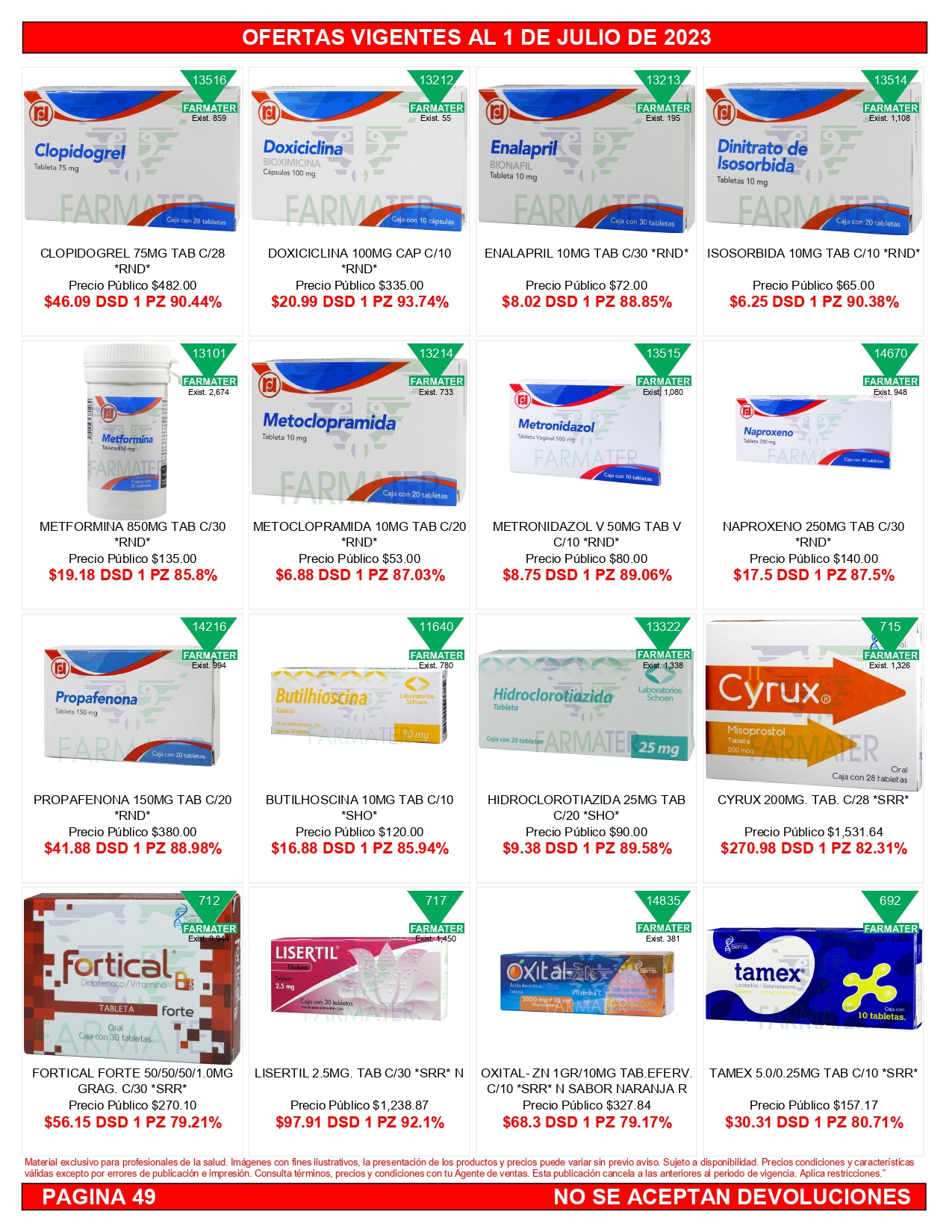 Catalogo Farmater Julio